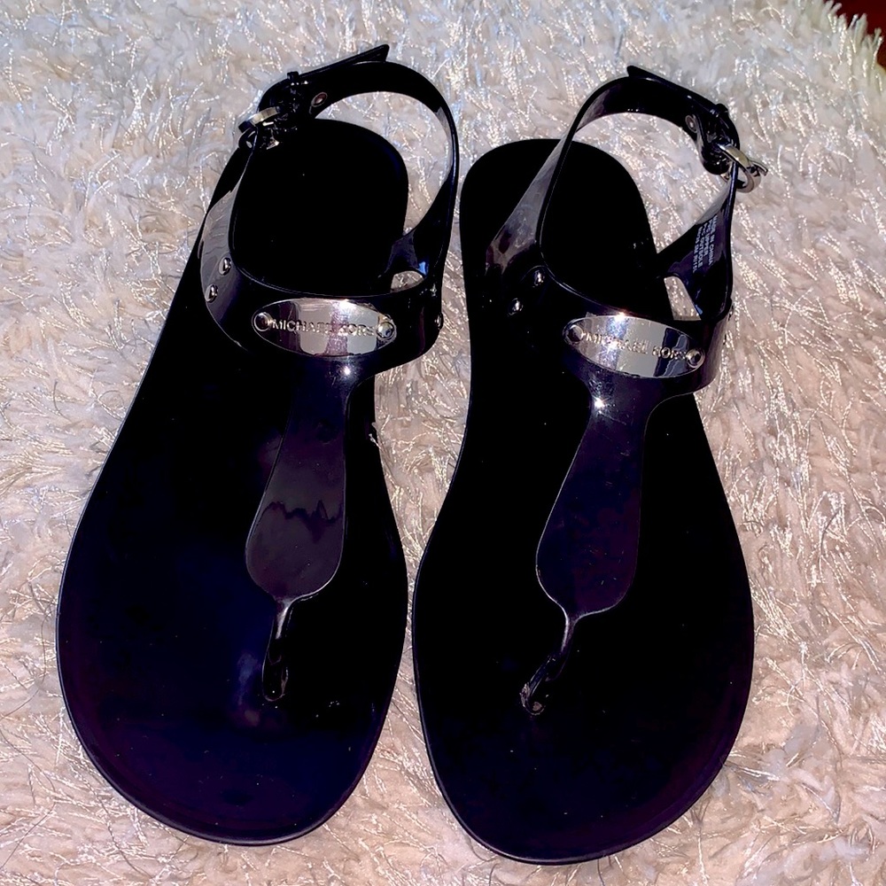 Michael kors jelly sandals